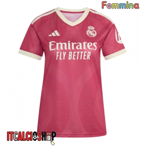 Real Madrid Yan Diomande #25 Terza Maglia Femmina 2026-27 Manica Corta